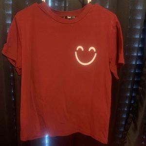 smiley tee